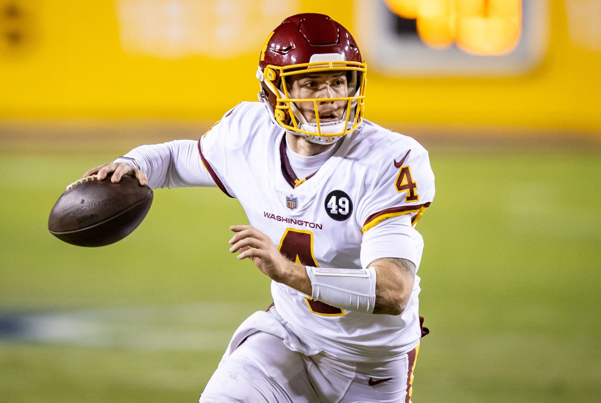 Taylor Heinike WFT Starting Quarterback