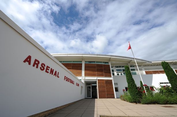 Arsenal's training ground, London Colney.
