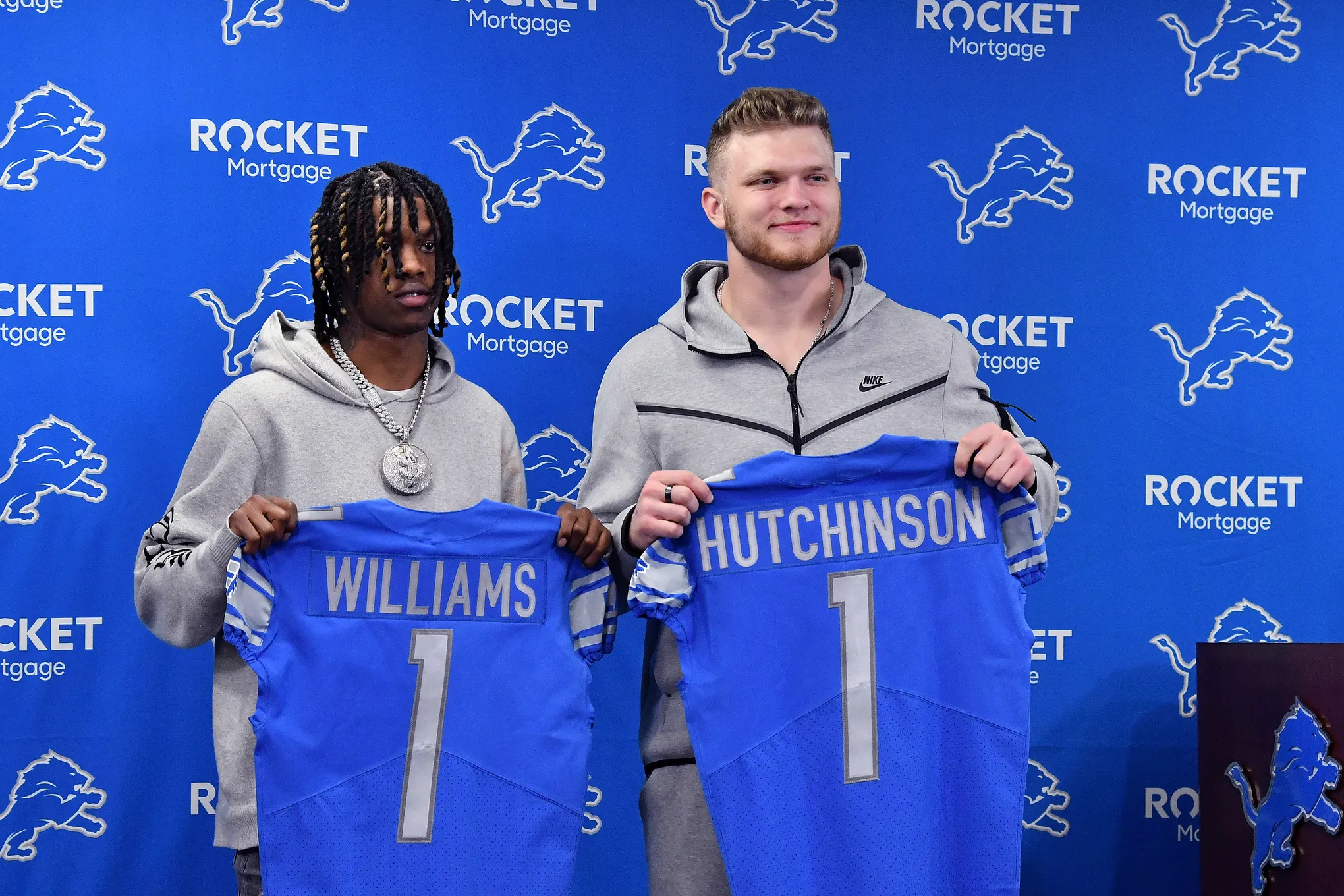 Lions first round draft picks give them a high grade in the NFL Draft Grades