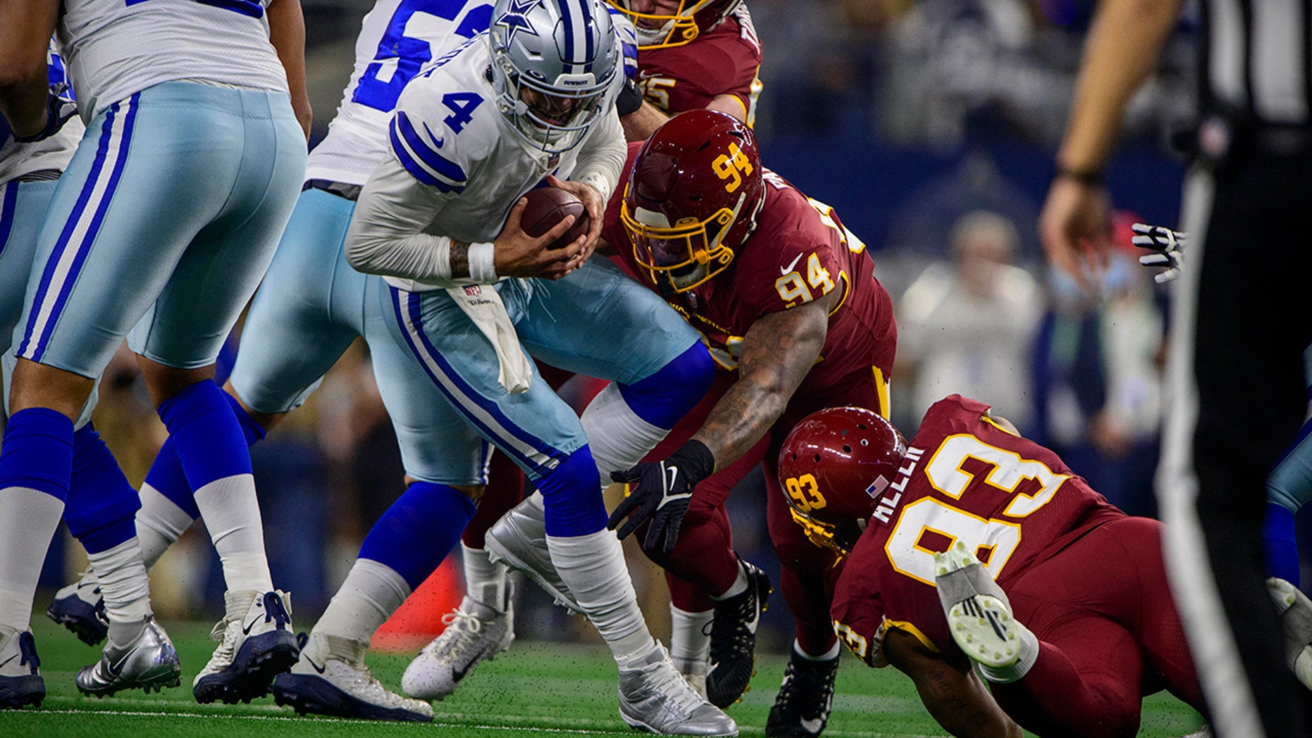 Washington vs. Dallas: Washington Football Team loses to Dallas Cowboys