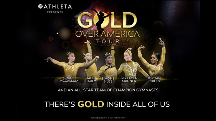 Simone Biles gymnastics tour