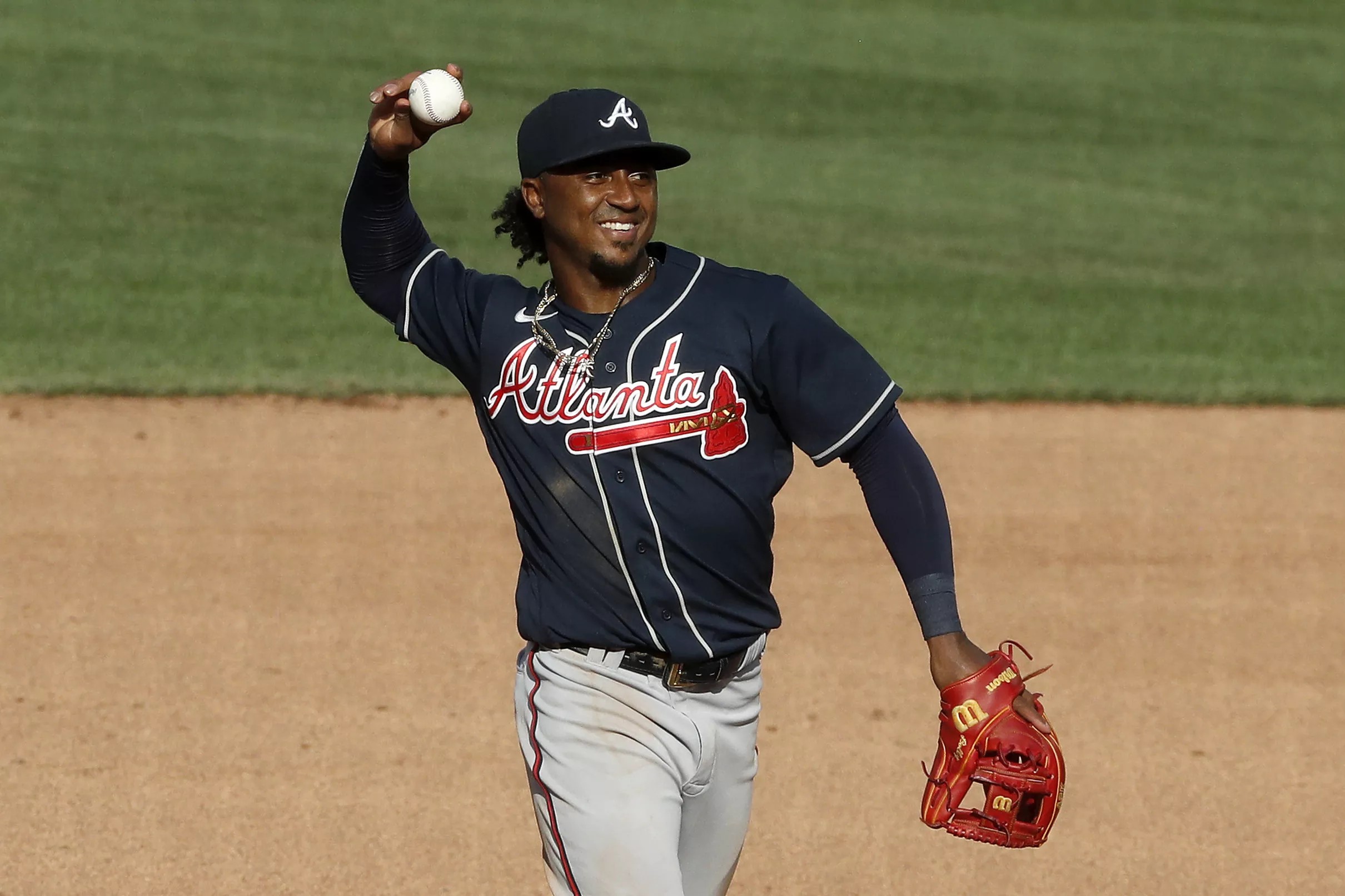 Atlanta Braves 2B Ozzie Albies fractured foot forces Orlando Arcia to start there for the next six weeks. It will be a test of the teams infield depth