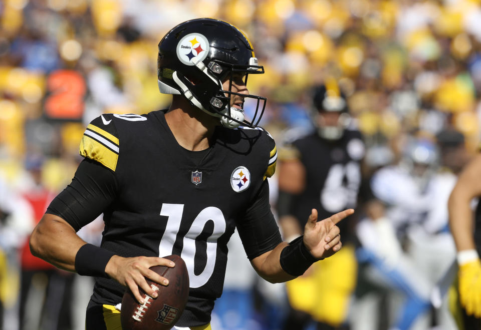 Mitch Trubisky led Pittsburgh to a win in Steelers vs Lions