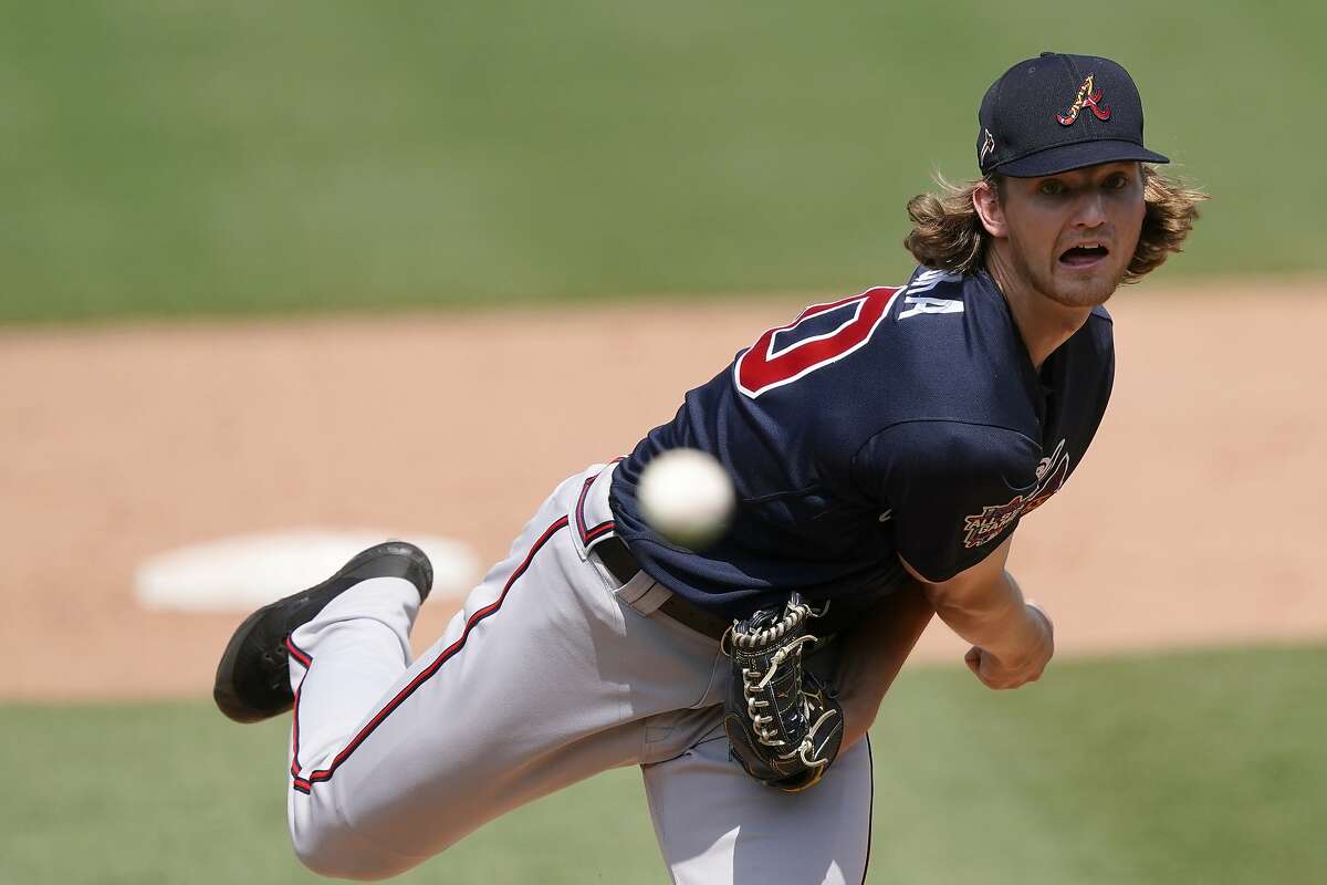 Mike Soroka is attempting to make his way back to Braves big league club after tearing his achilles twice