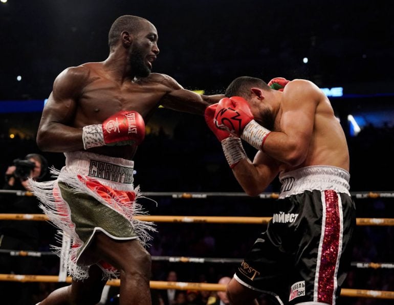 Terence Crawford favored against Errol Spence