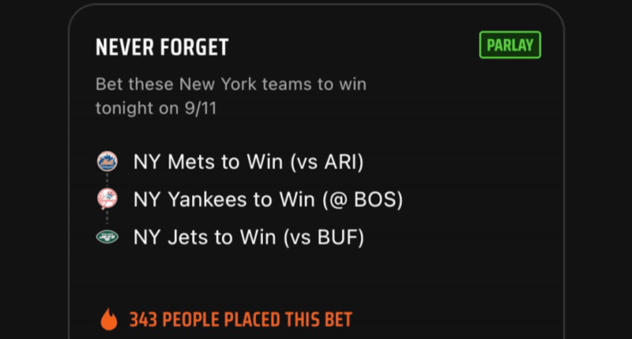DraftKings 9/11 promotion