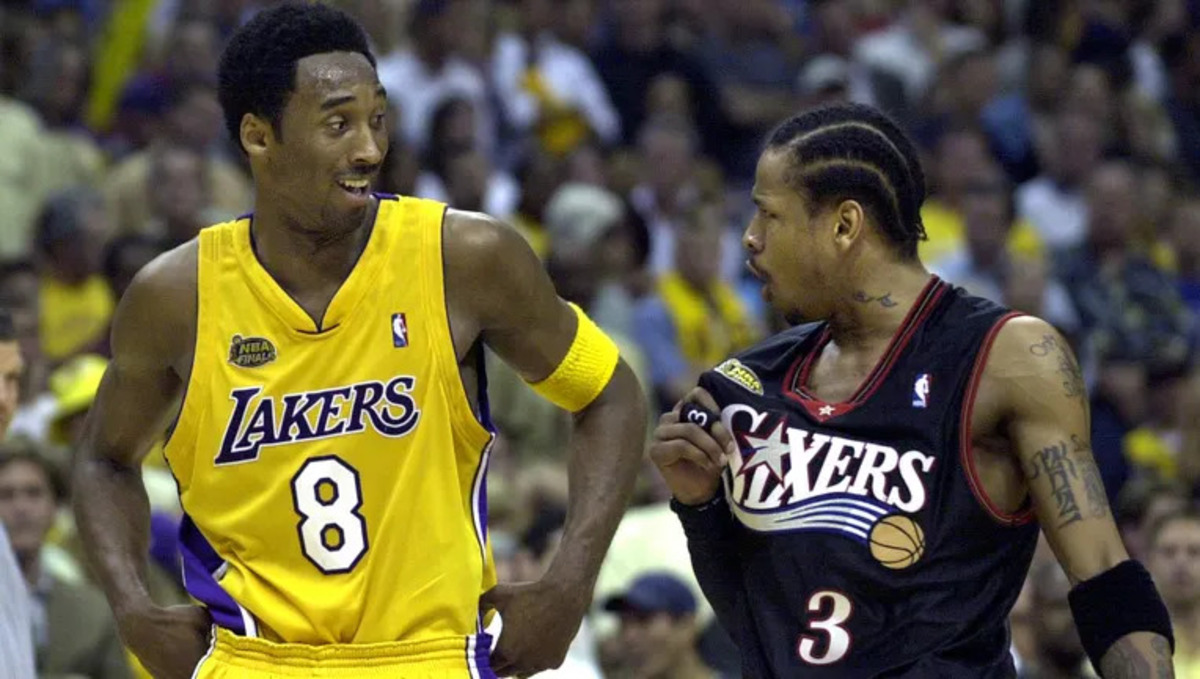 Iverson ranks Kobe Bryant