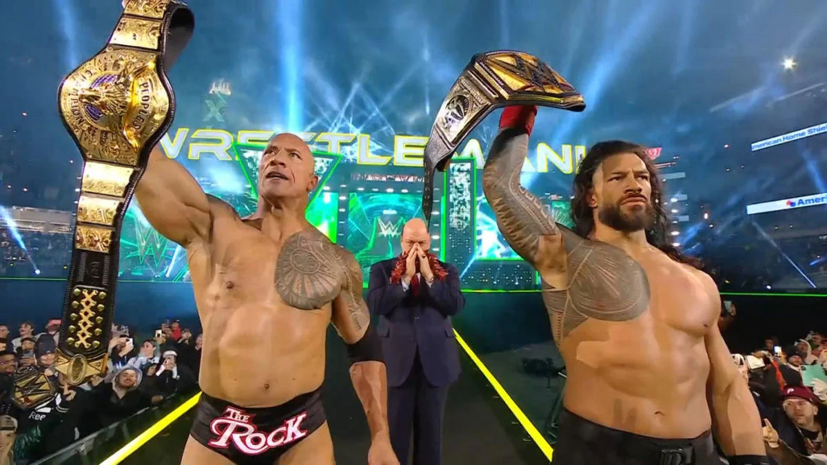 The Rock and Roman Reigns, winners of the main event of WrestleMania XL night one, will be involved in night two.