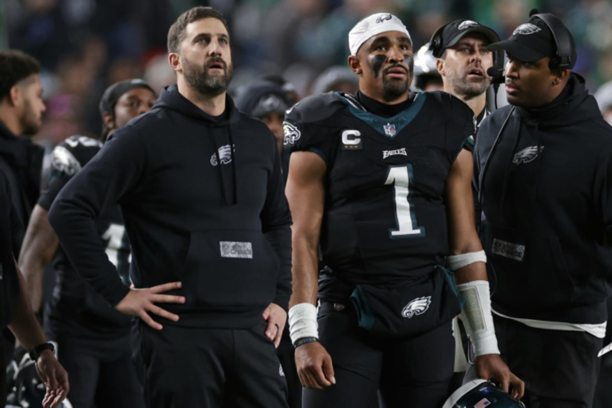 Jalen Hurts and Nick Sirianni