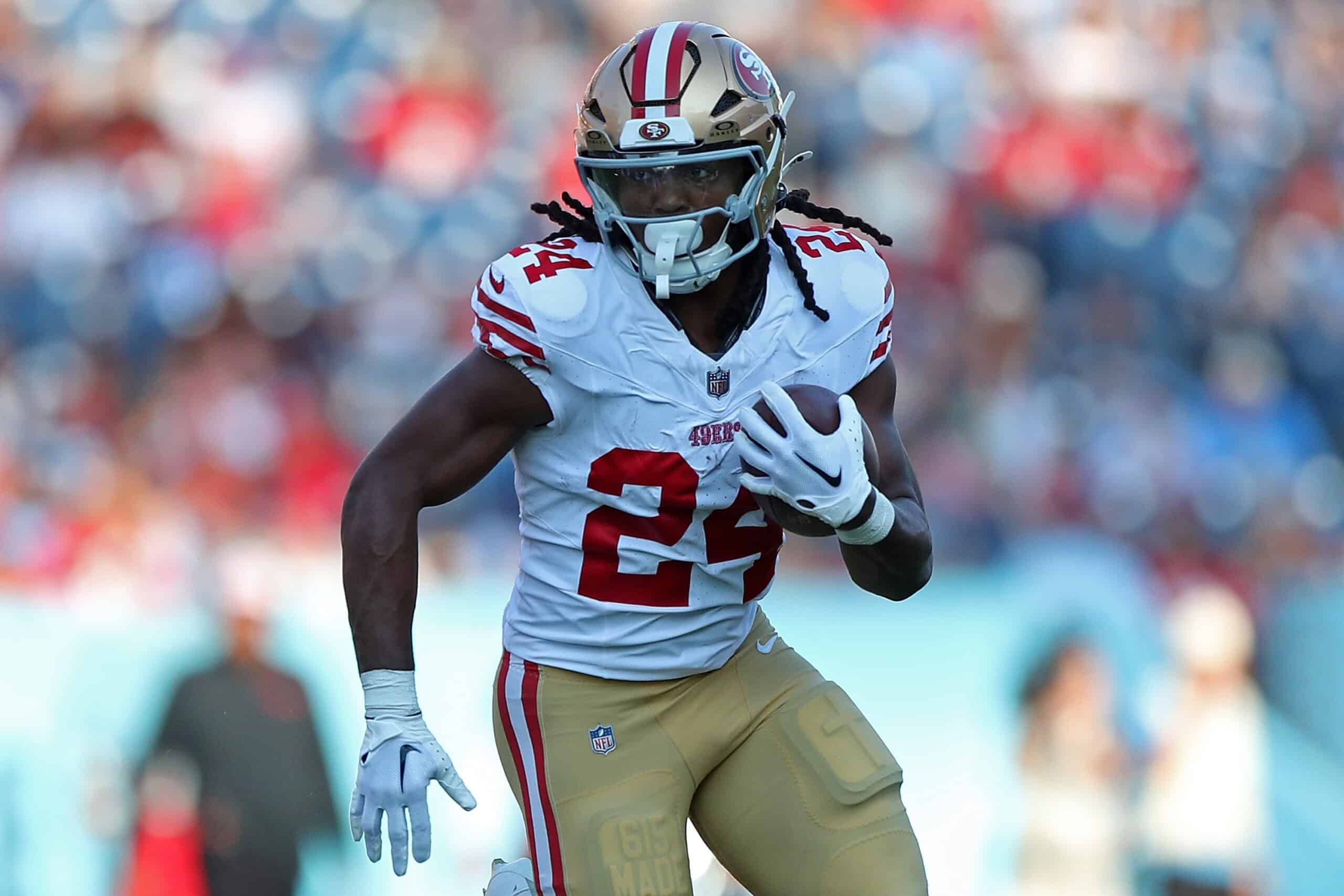 Jordan Mason is one of the top week two waiver wire adds/